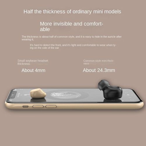 Xiaomi TWS Small Edamame Bluetooth Headset Mini Invisible Small Binaural Headphones Super Long Battery Life Earbuds Original