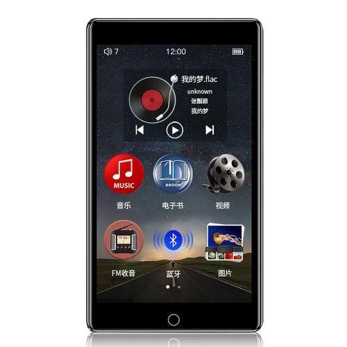 RUIZU H1 4 Inch Touch Screen Bluetooth 5.0 MP3 Player Music