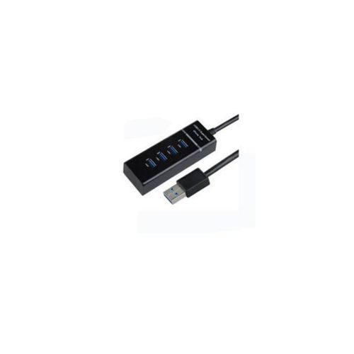USB 2.0 4 Ports HUB - Black