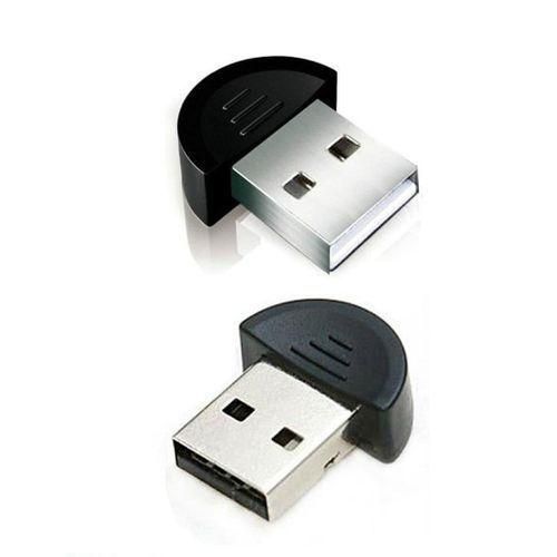 Mini Wifi Adapter Generic Mini Bluetooth Wireless USB 2.0 Dongle Adapter for PC & Laptop - Black