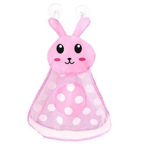 Baby Toy With Strong Suction Cups Storage Mesh Bag Net