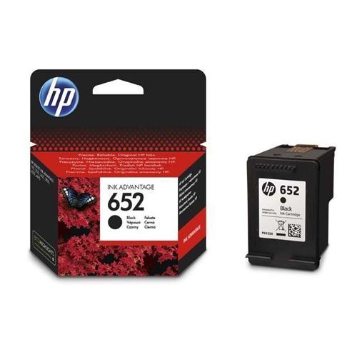 Hp 652 Black Ink Cartridge (F6V25AE)