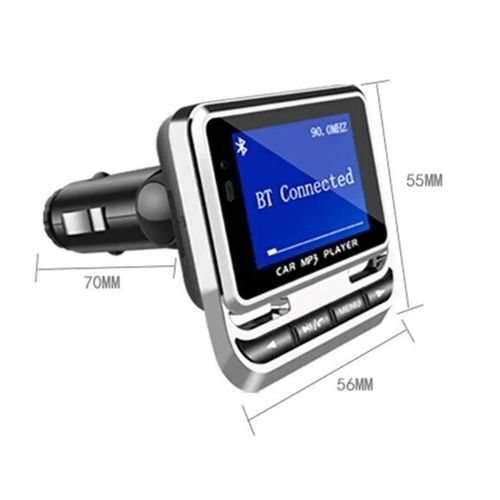 Car FM Transmitter Bluetooth MP3 Music Player 1.4 Inch LCD Screen Handsfree Call Fast Charging Adapter FM zender Modulator