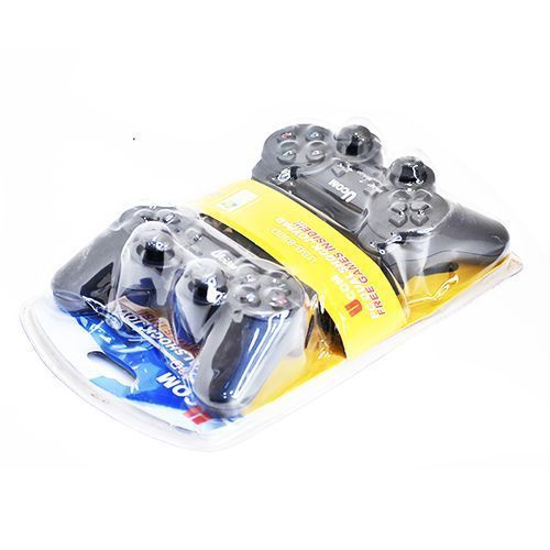 UCOM USB GamePad Twin Controller Joystick For PC – Black
