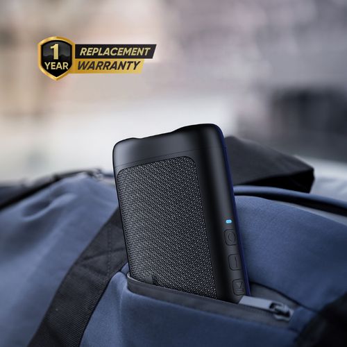 BLACK BassBox Wireless Bluetooth Speaker, 10W, Upto 10H Playtime, 1 Year Warranty