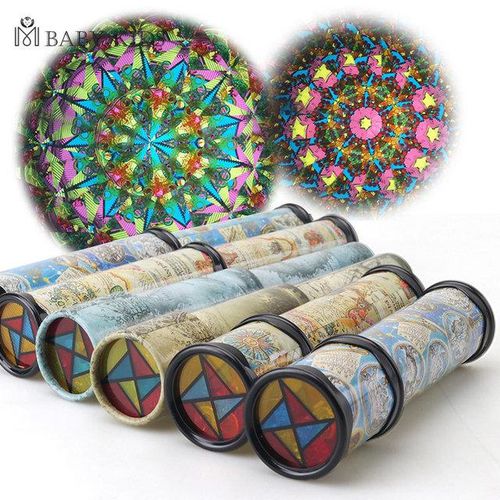 3 Kinds Large Scalable Rotating Kaleidoscopes Extended Rotation Adjustable Fancy Colored Baby Toy Children Autism Kid Toy