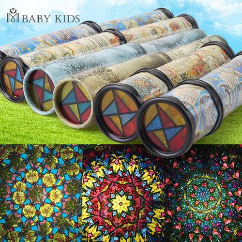 3 Kinds Large Scalable Rotating Kaleidoscopes Extended Rotation Adjustable Fancy Colored Baby Toy Children Autism Kid Toy