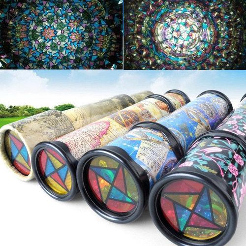 3 Kinds Large Scalable Rotating Kaleidoscopes Extended Rotation Adjustable Fancy Colored Baby Toy Children Autism Kid Toy