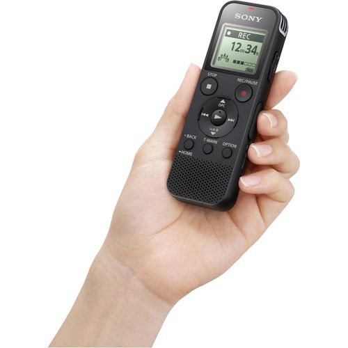 Sony ICD-PX470 Stereo Digital Voice Recorder with Built-in USB Voice Recorder- Black