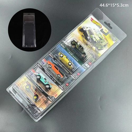 Hotwheels protector for 5 basic wheels Automobile Culture Transport Fleet Series Board Protective Case