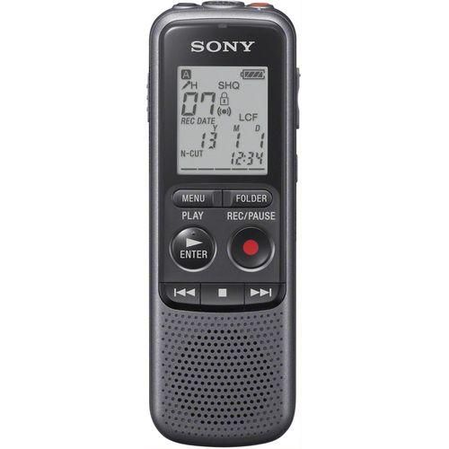 Sony ICD-PX240 4GB Digital Voice Recorder Gray