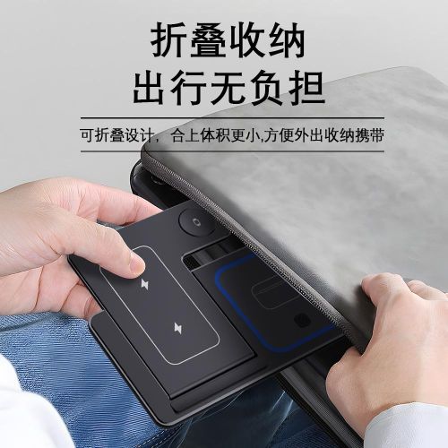 Wireless Charger 3 in 1, 15W Fast Charging Station for Apple Watch 9/8/Ultra 2/Ultra/SE/7/6/5/4/3/2, for AirPods 3/2/Pro/Pro 2, for iPhone 15/14/13 /Plus/Pro/Pro Max/12/11/X/Xr/XS/8 (White)