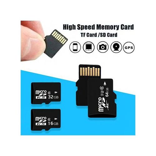 1GB 2GB 4GB 8GB 16GB 32GB 64GB 128GB TF memory card mobile phone SD memory card-Black