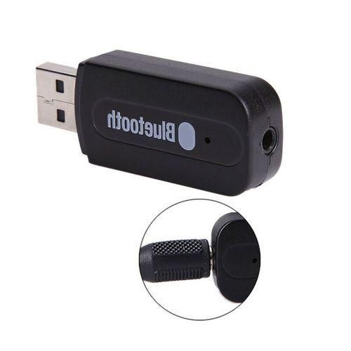 Sodial 1X(3.5mm Stereo Audio Music Speaker Receiver Adapter Dongle USB Bluetooth W U7F4