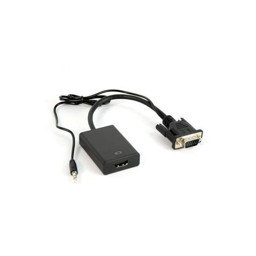 VGA To HDMI Converter - Black