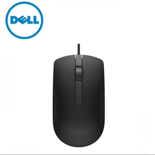 DELL MS116 Optical Wired Mouse Black