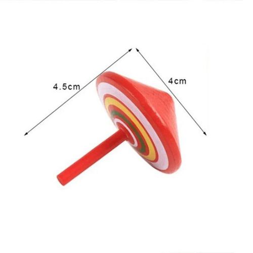 1 5pcs Spinning S Wooden Mini Decompression Toy Funny
