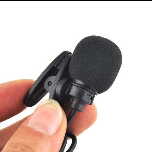 External Clip-on Lapel Microphone 3.5mm Jack Highly