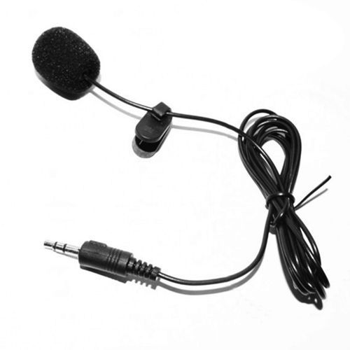 External Clip-on Lapel Microphone 3.5mm Jack Highly
