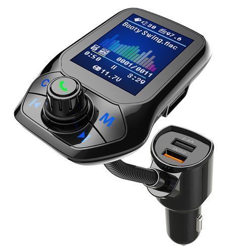 Aldeepo Wireless Car Fm Transmitter - Black