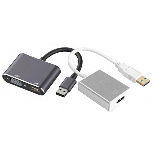USB 3.0 to P HDMI Converter Cable Display Graphic Adapter - color may vary