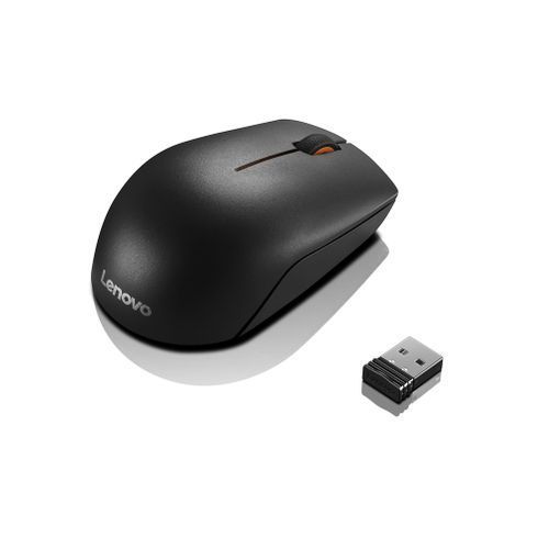 Lenovo 300 Wireless Compact Mouse &ndash; Black