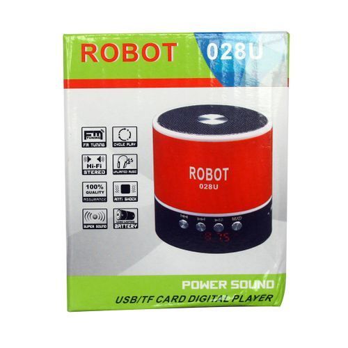 Robot Radio  Speaker - Black