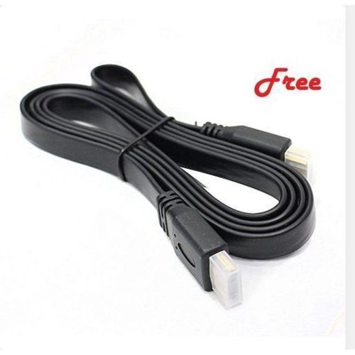 Golden Tech HDMI DVD Player + Free Powerking 4 Way Extension & Free HDMI Cable - Black