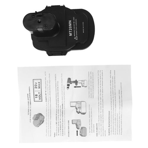 MT20MN Battery Converter Adapter for Makita 18V Lithium Battery Convert for Makita 18V Ni-Cd&Ni-Mh Battery