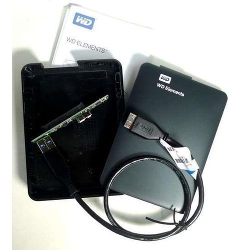 WD External  Hard Disk Casing USB 3.0 - Black