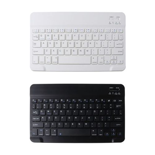 Wireless Bluetooth Keyboard And Mouse Set Rechargeable  - White
