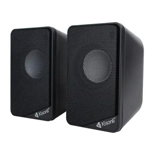 Kisonli KS-03 Speaker Gaming Small Desktop Speakers PC Couple