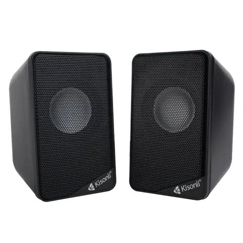 Kisonli KS-03 Speaker Gaming Small Desktop Speakers PC Couple