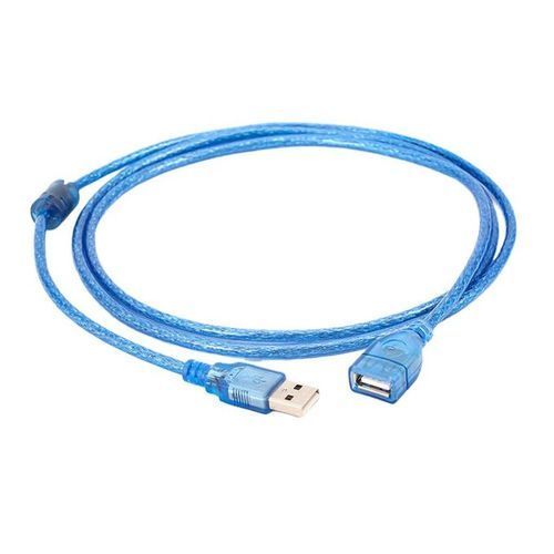 5m USB 2.0 Extension Cable High Speed Transparent Male To Female Cord