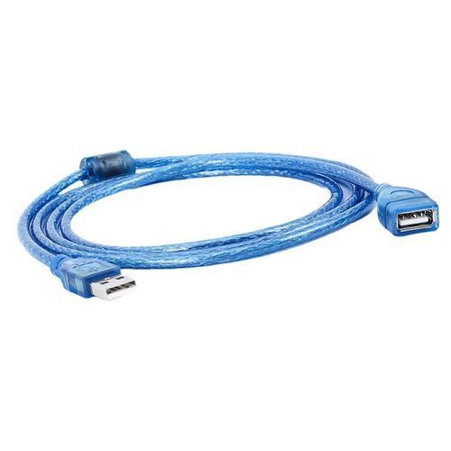 5m USB 2.0 Extension Cable High Speed Transparent Male To Female Cord
