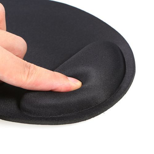 Comfortable Mouse Pad With Wrist Rest Support-Black