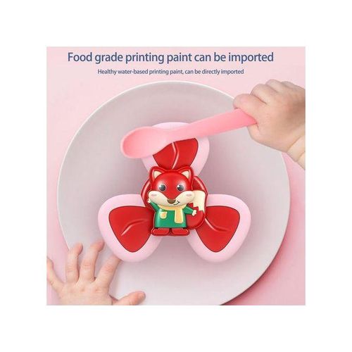 Suction Cup Spinner Spiner Rattles For Kid Montessori Board Games Newborn Baby Interactive Fidget Educational Soft Christmas Toy