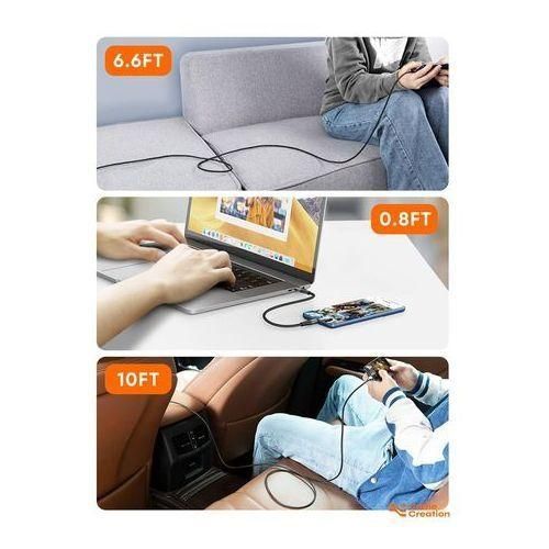 LASA USB C TO USB C CABLE FAST CHARGING 0.25M - GREY