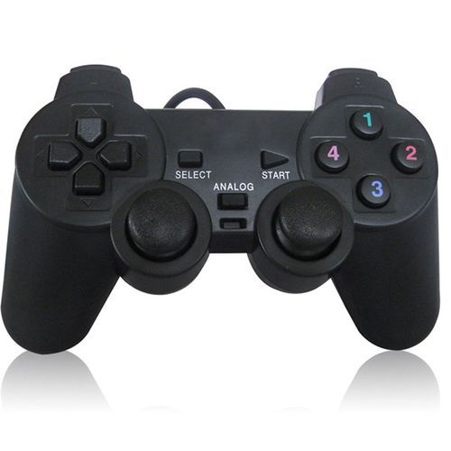 USB 2.0 Wired Gamepad  /Joystick Game Controller -Black