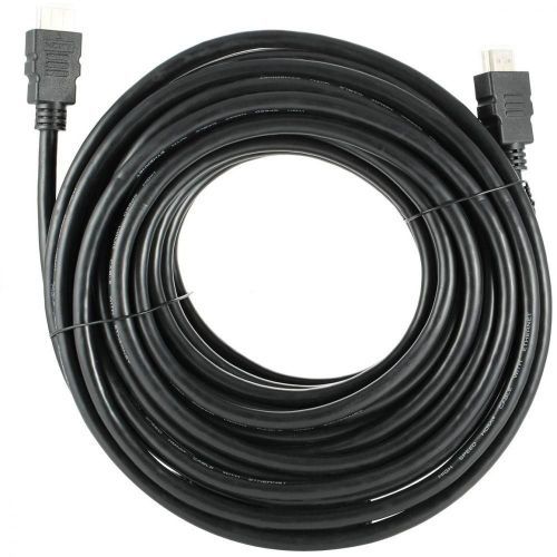 Hdmi And More 15 Meter HDMI Cable 4K HDMI 2.0 Male to Male High Speed HDMI Adapter 3D - Black