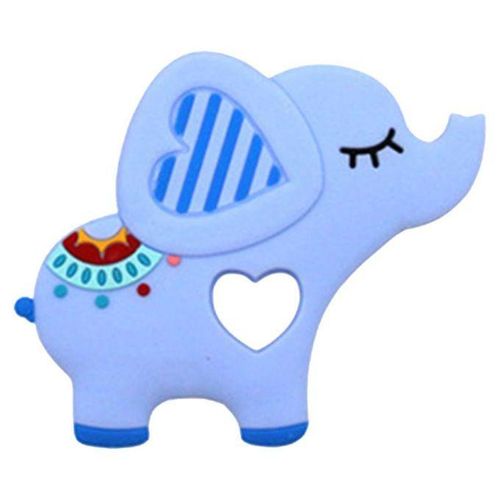 Cartoon Baby Teething Toys  Gums Teething Stuff Soft Blue