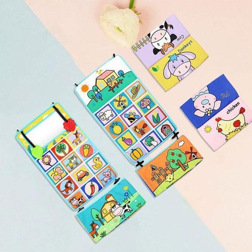 Tummy Time Floor Mirror Developmental Toy For Unisex Children Boys