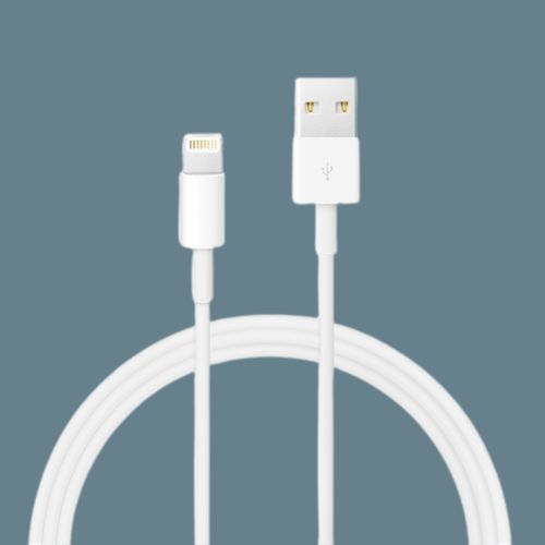 USB Charging Cable For iPhones-White