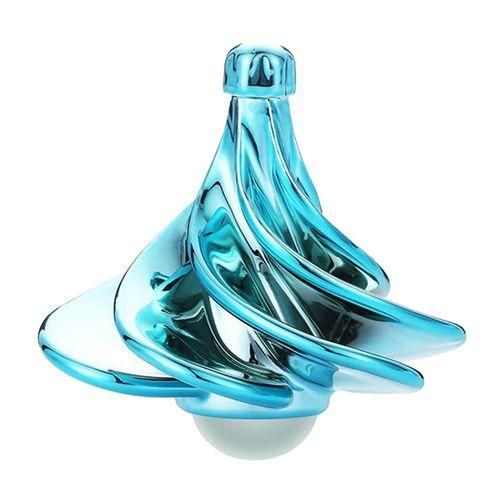 Portable Spinning Tops For Kids Adults Relieve Stress Toy Gyro Blue