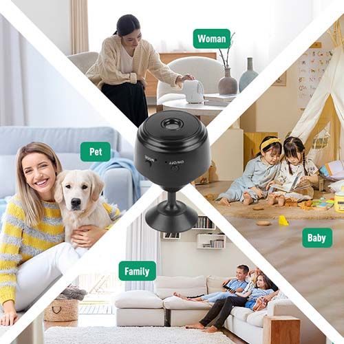 Hidden Surveillance Camera 4K WiFi Wireless Plug-in Card