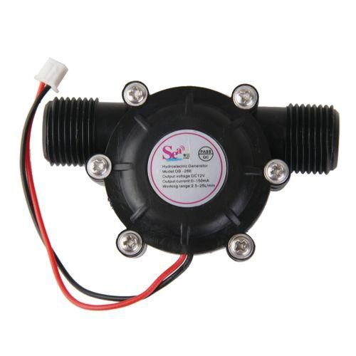 DC12V Micro Hydrogenerator High Power Flow Hydraulic Water ChargingTurbine