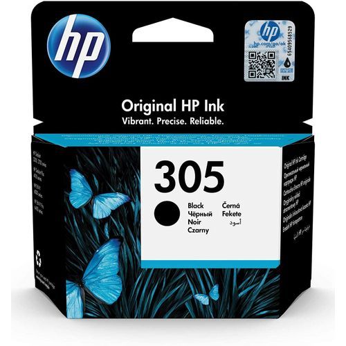 Hp 305 Ink Cartridge  Single Pack - Black