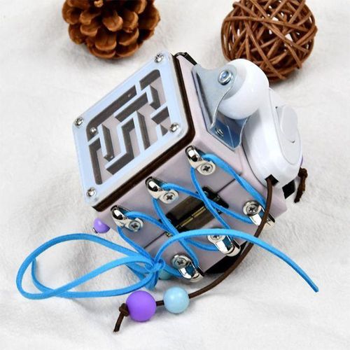 Training Lock Box Early Learning Blue