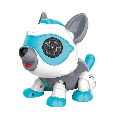 Touch /Sound Control Puppy Toys Electronic Pet Toy Dog For Age 3 Blue
