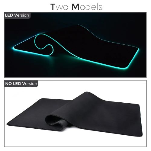 LED Luminous Effect  Mouse Pad Large Non-slip  Keyboard